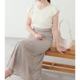 フリル袖ニットドッキングワンピース | NICE CLAUP / OLIVE des OLIVE OUTLET | 詳細画像6