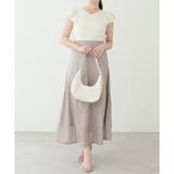 フリル袖ニットドッキングワンピース | NICE CLAUP / OLIVE des OLIVE OUTLET | 詳細画像3