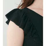 フリル袖ニットドッキングワンピース | NICE CLAUP / OLIVE des OLIVE OUTLET | 詳細画像30