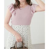 フリル袖ニットドッキングワンピース | NICE CLAUP / OLIVE des OLIVE OUTLET | 詳細画像12