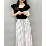 フリル袖ニットドッキングワンピース | NICE CLAUP / OLIVE des OLIVE OUTLET | 詳細画像35
