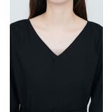 【natural couture】選べる袖丈前後2WAYベルト付きワンピース | NICE CLAUP / OLIVE des OLIVE　OUTLET | 詳細画像20 