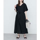 【natural couture】選べる袖丈前後2WAYベルト付きワンピース | NICE CLAUP / OLIVE des OLIVE　OUTLET | 詳細画像32 