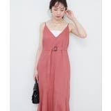 【natural couture】前後2WAYフレアヘムキャミワンピース | NICE CLAUP / OLIVE des OLIVE OUTLET | 詳細画像3