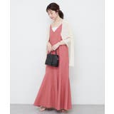 【natural couture】前後2WAYフレアヘムキャミワンピース | NICE CLAUP / OLIVE des OLIVE OUTLET | 詳細画像4