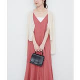 【natural couture】前後2WAYフレアヘムキャミワンピース | NICE CLAUP / OLIVE des OLIVE OUTLET | 詳細画像7