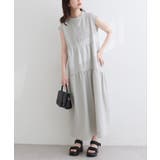 【natural couture】【WEB限定】ノースリティアードワンピース | NICE CLAUP / OLIVE des OLIVE　OUTLET | 詳細画像4 