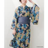 【日比谷花壇コラボ】オリジナル2way浴衣ワンピースセット | NICE CLAUP / OLIVE des OLIVE OUTLET | 詳細画像1