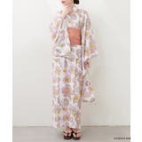 【日比谷花壇コラボ】オリジナル2way浴衣ワンピースセット | NICE CLAUP / OLIVE des OLIVE OUTLET | 詳細画像2