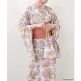 【日比谷花壇コラボ】オリジナル2way浴衣ワンピースセット | NICE CLAUP / OLIVE des OLIVE OUTLET | 詳細画像6