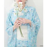 柄3 | 【日比谷花壇コラボ】オリジナル2way浴衣ワンピースセット | NICE CLAUP / OLIVE des OLIVE OUTLET
