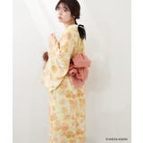 【natural couture】【日比谷花壇コラボ】すぽんちょ浴衣 | NICE CLAUP / OLIVE des OLIVE OUTLET | 詳細画像5