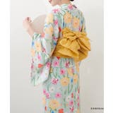 【natural couture】【日比谷花壇コラボ】すぽんちょ浴衣 | NICE CLAUP / OLIVE des OLIVE OUTLET | 詳細画像12