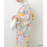 【natural couture】【日比谷花壇コラボ】すぽんちょ浴衣 | NICE CLAUP / OLIVE des OLIVE OUTLET | 詳細画像13