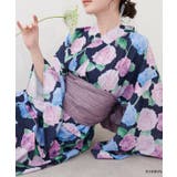 柄3 | 【natural couture】【日比谷花壇コラボ】すぽんちょ浴衣 | NICE CLAUP / OLIVE des OLIVE OUTLET