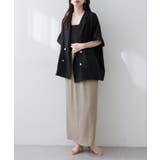 【natural couture】ラメリブタイトスカート | NICE CLAUP / OLIVE des OLIVE　OUTLET | 詳細画像24 