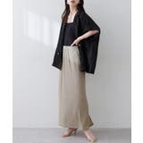 【natural couture】ラメリブタイトスカート | NICE CLAUP / OLIVE des OLIVE　OUTLET | 詳細画像25 