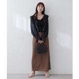 【natural couture】ラメリブタイトスカート | NICE CLAUP / OLIVE des OLIVE　OUTLET | 詳細画像29 