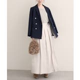 【natural couture】レザータッチプリーツラップスカート | NICE CLAUP / OLIVE des OLIVE　OUTLET | 詳細画像12 