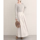 【natural couture】レザータッチプリーツラップスカート | NICE CLAUP / OLIVE des OLIVE　OUTLET | 詳細画像13 