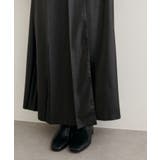 【natural couture】レザータッチプリーツラップスカート | NICE CLAUP / OLIVE des OLIVE　OUTLET | 詳細画像26 