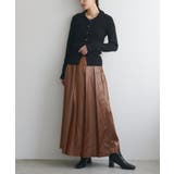 【natural couture】レザータッチプリーツラップスカート | NICE CLAUP / OLIVE des OLIVE　OUTLET | 詳細画像37 