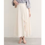 【natural couture】ウエストベルト付きラッフルデザインスカート | NICE CLAUP / OLIVE des OLIVE OUTLET | 詳細画像8