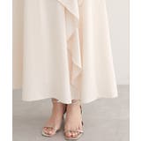 【natural couture】ウエストベルト付きラッフルデザインスカート | NICE CLAUP / OLIVE des OLIVE OUTLET | 詳細画像17