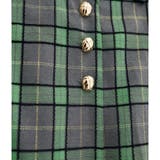 【natural couture】デザイン釦ラップ風チェックスカート | NICE CLAUP / OLIVE des OLIVE OUTLET | 詳細画像13