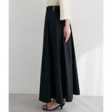 【natural couture】ハイウエストベルトフレアスカート | NICE CLAUP / OLIVE des OLIVE OUTLET | 詳細画像18