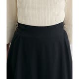 【natural couture】ハイウエストベルトフレアスカート | NICE CLAUP / OLIVE des OLIVE OUTLET | 詳細画像20