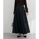 【natural couture】ハイウエストベルトフレアスカート | NICE CLAUP / OLIVE des OLIVE OUTLET | 詳細画像12