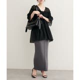 【natural couture】【ako】セルフカットタイトスカート | NICE CLAUP / OLIVE des OLIVE　OUTLET | 詳細画像8 