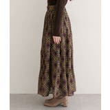 【natural couture】プリーツ切換スカート | NICE CLAUP / OLIVE des OLIVE　OUTLET | 詳細画像15 