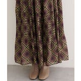 【natural couture】プリーツ切換スカート | NICE CLAUP / OLIVE des OLIVE　OUTLET | 詳細画像19 