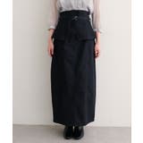 【natural couture】コルセットベルトデニムスカート | NICE CLAUP / OLIVE des OLIVE　OUTLET | 詳細画像1 