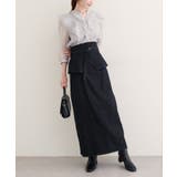 【natural couture】コルセットベルトデニムスカート | NICE CLAUP / OLIVE des OLIVE　OUTLET | 詳細画像12 