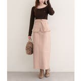 【natural couture】コルセットベルトデニムスカート | NICE CLAUP / OLIVE des OLIVE　OUTLET | 詳細画像19 