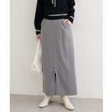 【natural couture】フラップポケットジップスカート | NICE CLAUP / OLIVE des OLIVE　OUTLET | 詳細画像5 