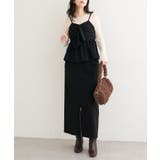 【natural couture】フラップポケットジップスカート | NICE CLAUP / OLIVE des OLIVE　OUTLET | 詳細画像13 