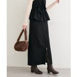 【natural couture】フラップポケットジップスカート | NICE CLAUP / OLIVE des OLIVE　OUTLET | 詳細画像15 