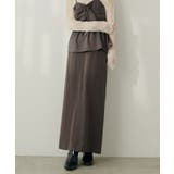 【natural couture】フラップポケットジップスカート | NICE CLAUP / OLIVE des OLIVE　OUTLET | 詳細画像18 