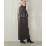 【natural couture】フラップポケットジップスカート | NICE CLAUP / OLIVE des OLIVE　OUTLET | 詳細画像20 