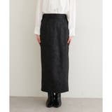 【natural couture】合皮風ポンチスエードタイトスカート | NICE CLAUP / OLIVE des OLIVE OUTLET | 詳細画像16