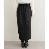 【natural couture】合皮風ポンチスエードタイトスカート | NICE CLAUP / OLIVE des OLIVE OUTLET | 詳細画像18