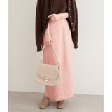 【natural couture】合皮風ポンチスエードタイトスカート | NICE CLAUP / OLIVE des OLIVE OUTLET | 詳細画像2