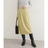 【natural couture】セミタイトミディ丈スカート | NICE CLAUP / OLIVE des OLIVE OUTLET | 詳細画像1