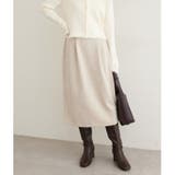 アイボリー | 【natural couture】セミタイトミディ丈スカート | NICE CLAUP / OLIVE des OLIVE OUTLET