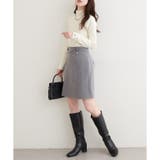 【natural couture】台形キュロットスカート | NICE CLAUP / OLIVE des OLIVE OUTLET | 詳細画像4