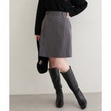 チャコール | 【natural couture】台形キュロットスカート | NICE CLAUP / OLIVE des OLIVE OUTLET